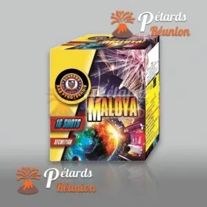 Feu d'artifice Maloya - batterie 16 départs La Réunion Vidéo démonstration feu d'artifice Maloya