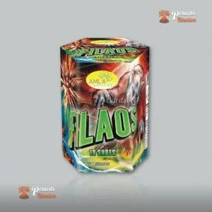 Feu d'artifice Filaos - batterie 19 départs calibre 30mm La Réunion Vidéo démonstration feu d'artifice Filaos