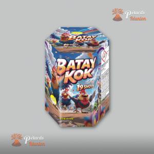 Feu d'artifice Batay Kok - batterie 19 départs calibre 30mm La Réunion Vidéo démonstration feu d'artifice Batay Kok